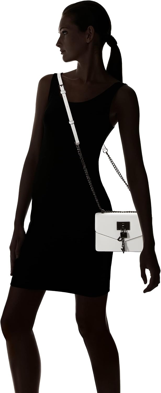 image:imageDKNY Elissa Small Shoulder Bag Optic White