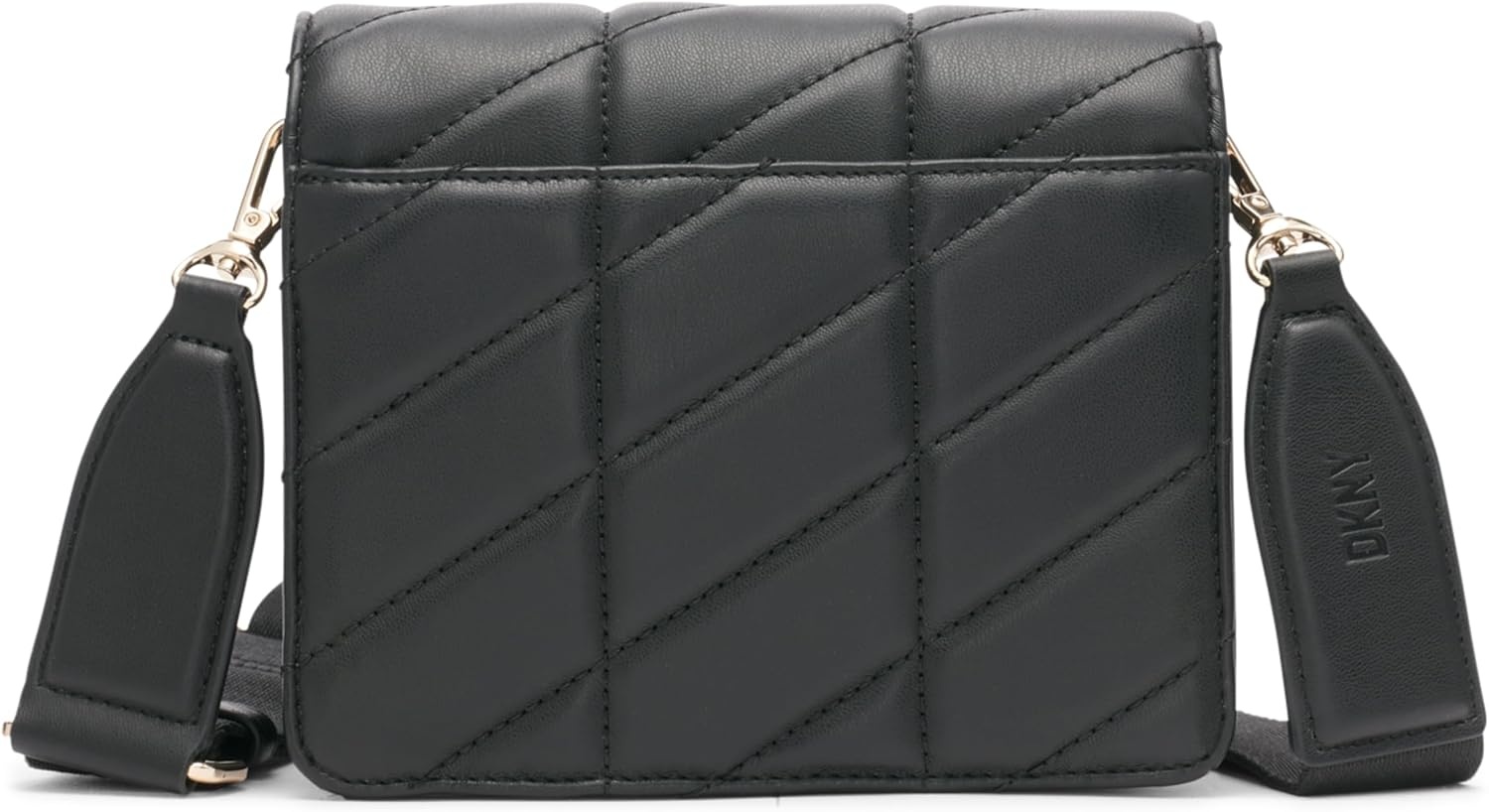 image:imageDKNY Womens Bodhi Square CrossbodyBlackGold