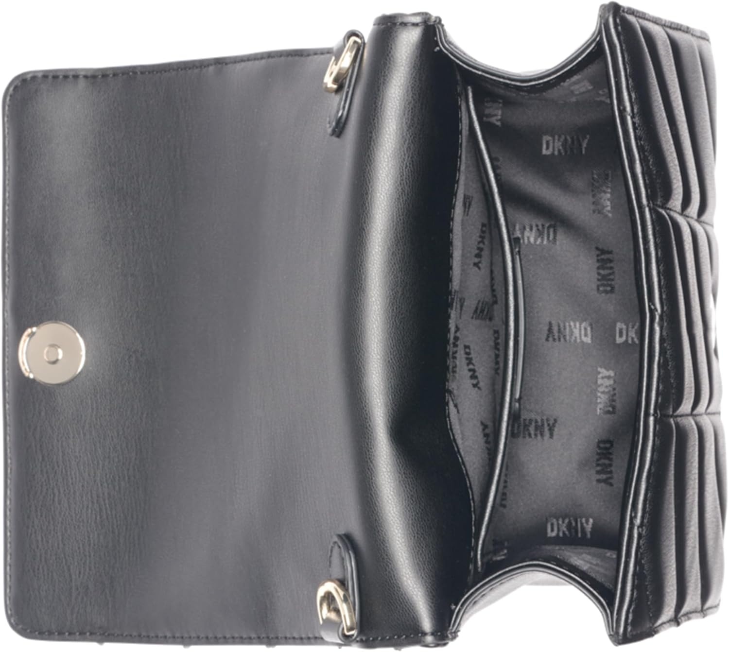 image:imageDKNY Womens Bodhi Square CrossbodyBlackGold