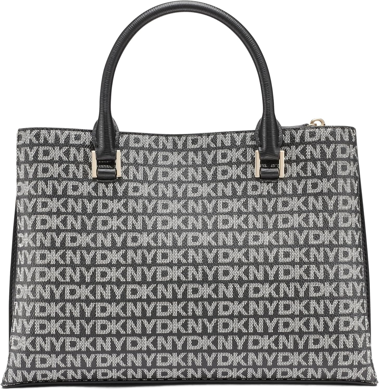 image:imageDKNY Womens Bryant Ave Small Satchel CrossbodyBlack Logo Black