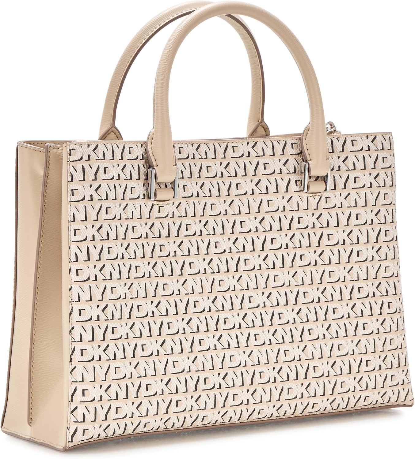 image:imageDKNY Womens Bryant Ave Small Satchel CrossbodyLight Taupe