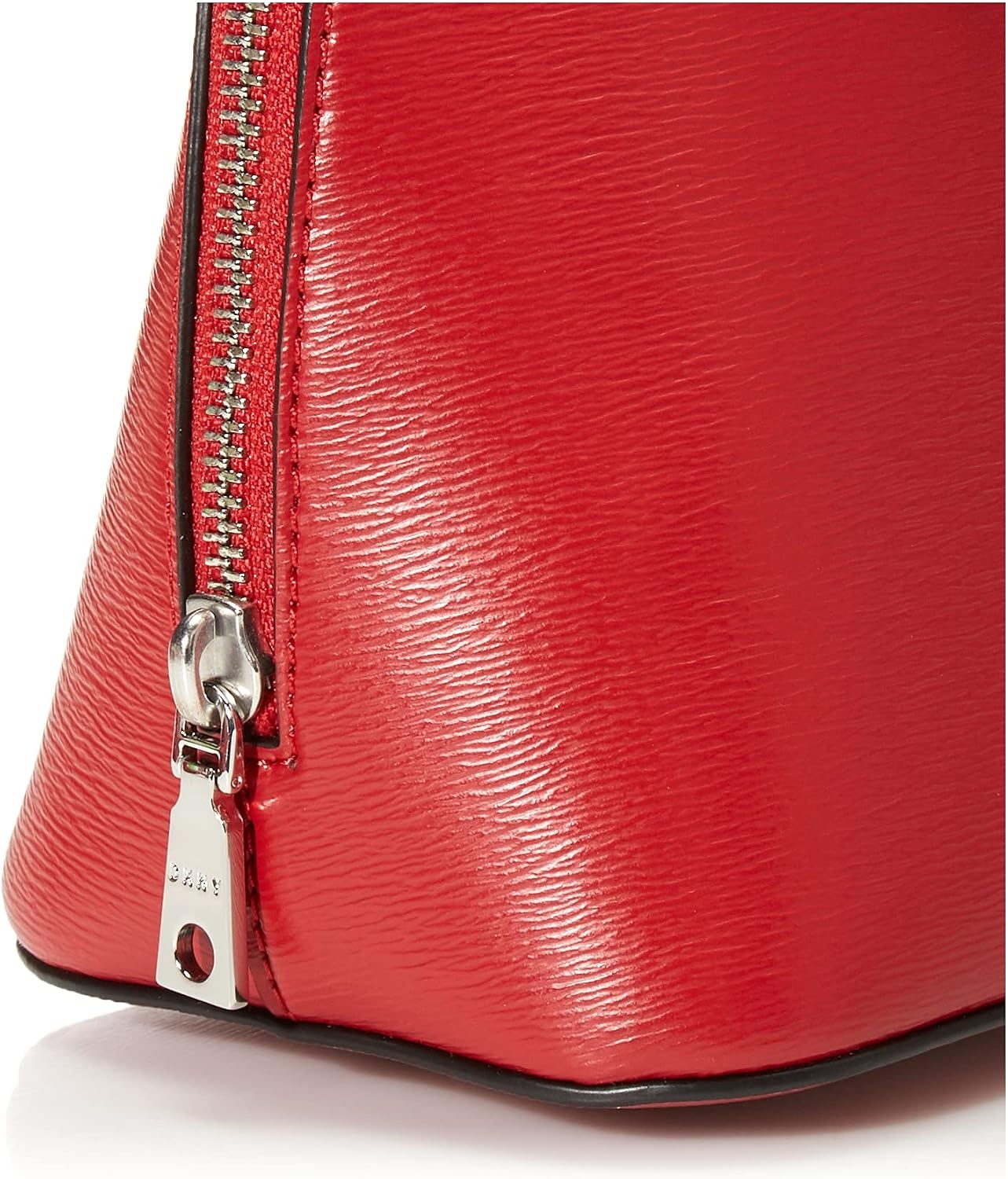 image:imageDKNY Womens Bryant Dome SatchelBright RedGold Tone