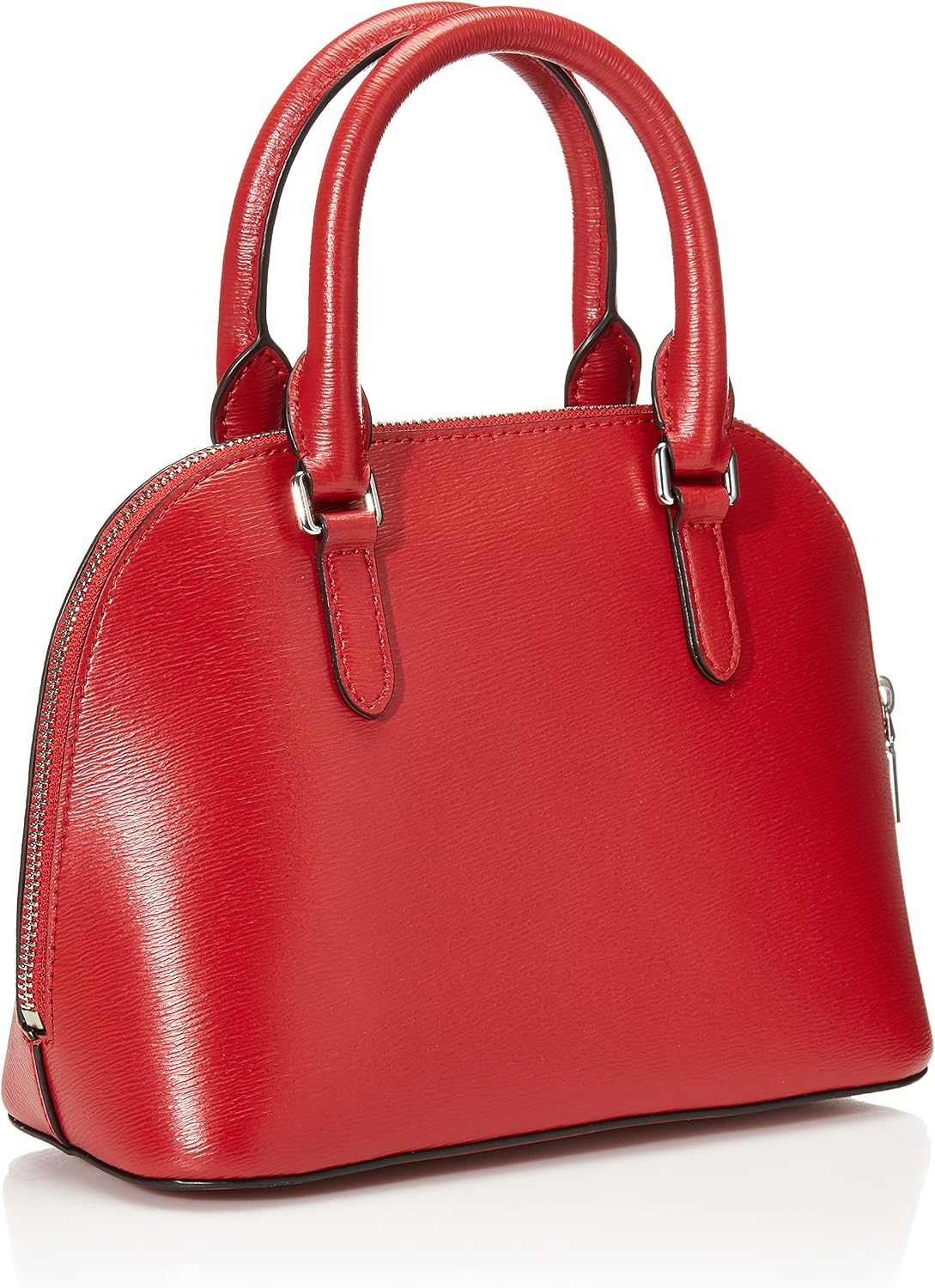 image:imageDKNY Womens Bryant Dome SatchelBright RedGold Tone