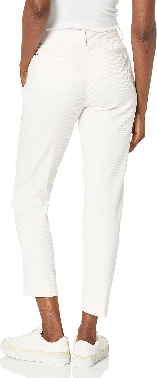 image:imageDKNY Womens Business Casual Essex PantsRoseWhite