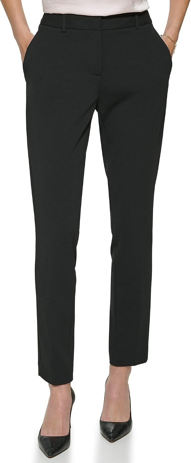 image:imageDKNY Womens Business Casual Essex PantsTrue Black