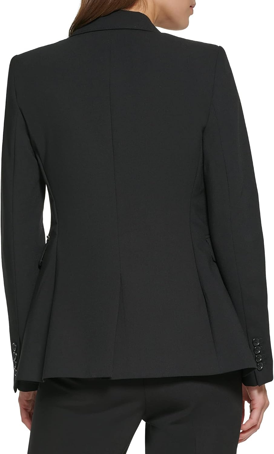 image:imageDKNY Womens Business Casual OneButton BlazerBlack