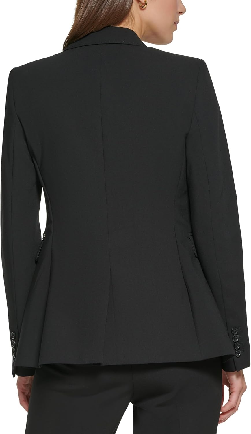 image:imageDKNY Womens Business Casual OneButton BlazerBlack