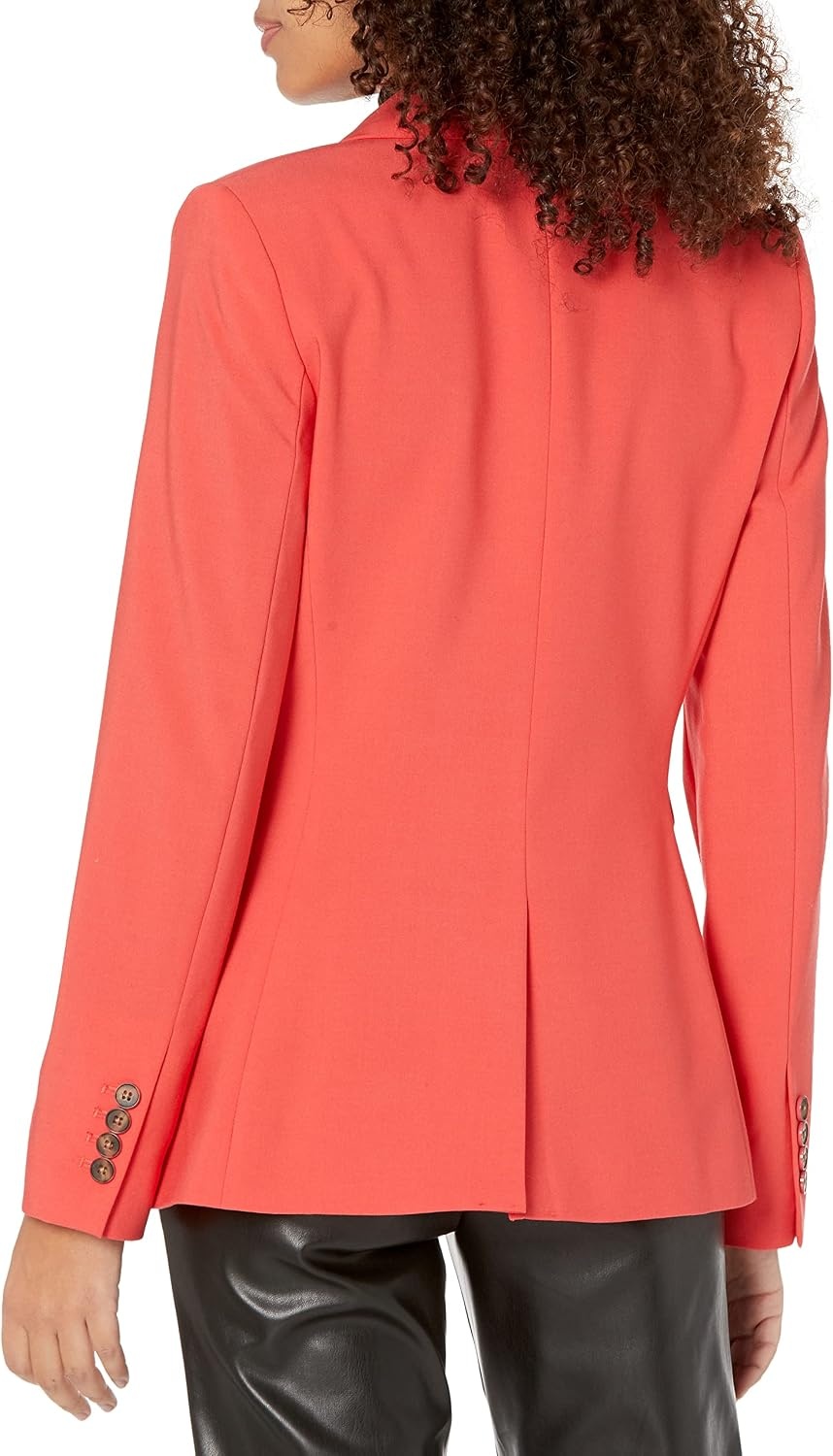 image:imageDKNY Womens Business Casual OneButton BlazerCayenne