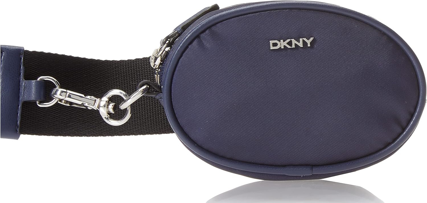 image:imageDKNY Womens Caelynn Nylon Shoulder BagSilver