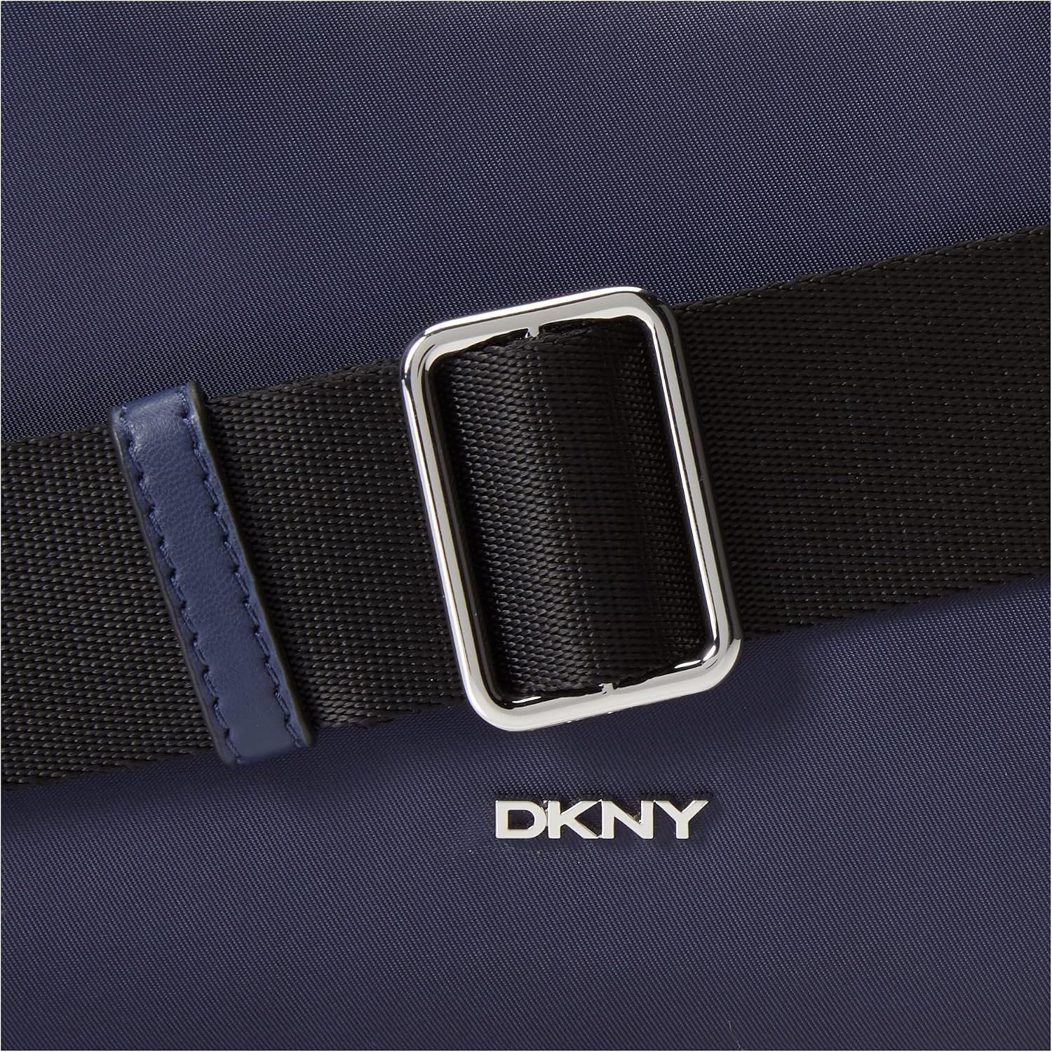 image:imageDKNY Womens Caelynn Nylon Shoulder BagSilver
