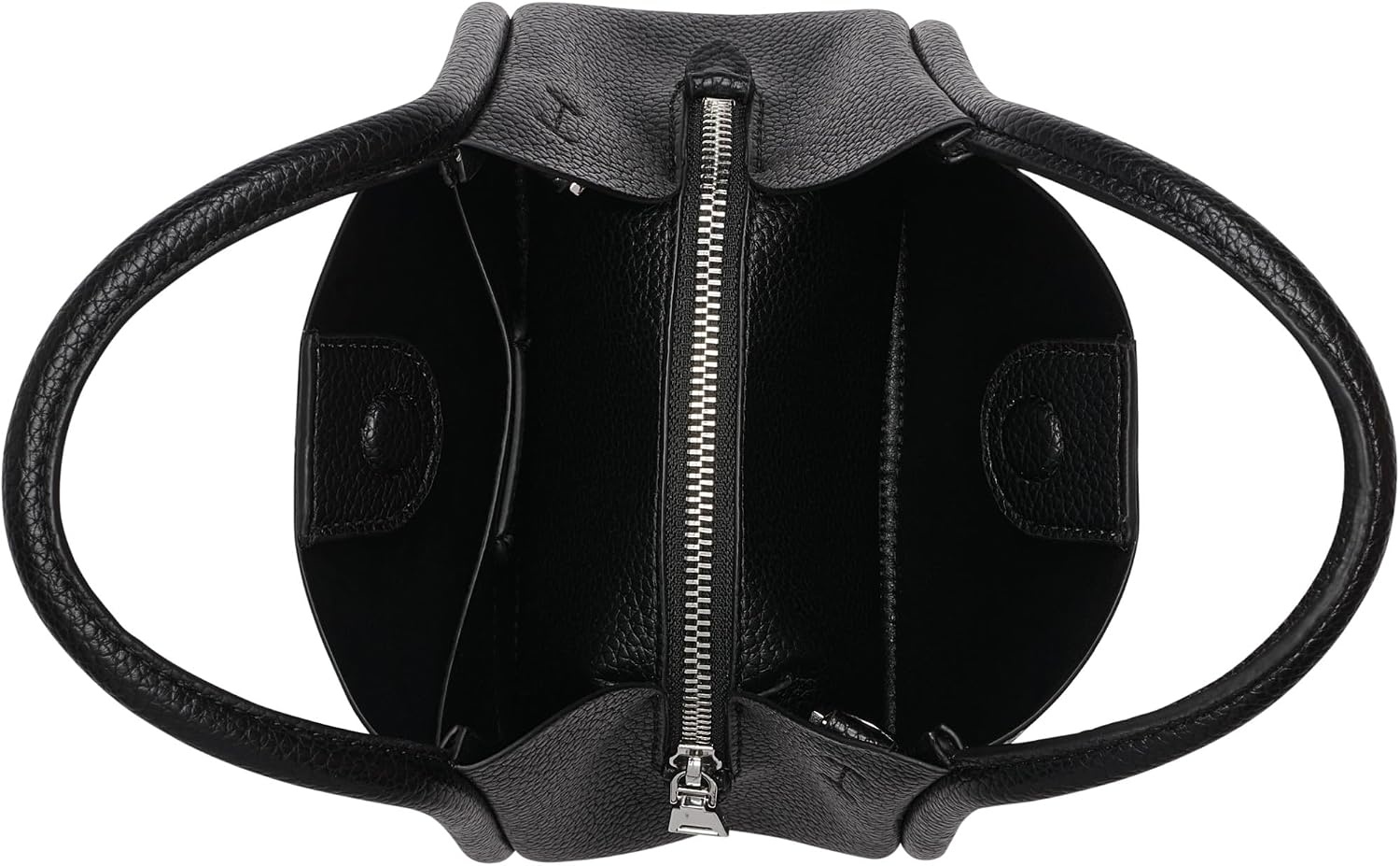 image:imageDKNY Womens Capri Hobo CrossbodyBlackSilver