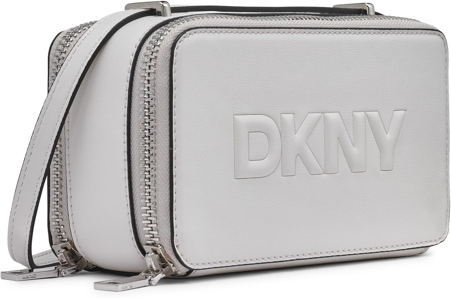 image:imageDKNY Womens Carter Logo Camera CrossbodyPebble