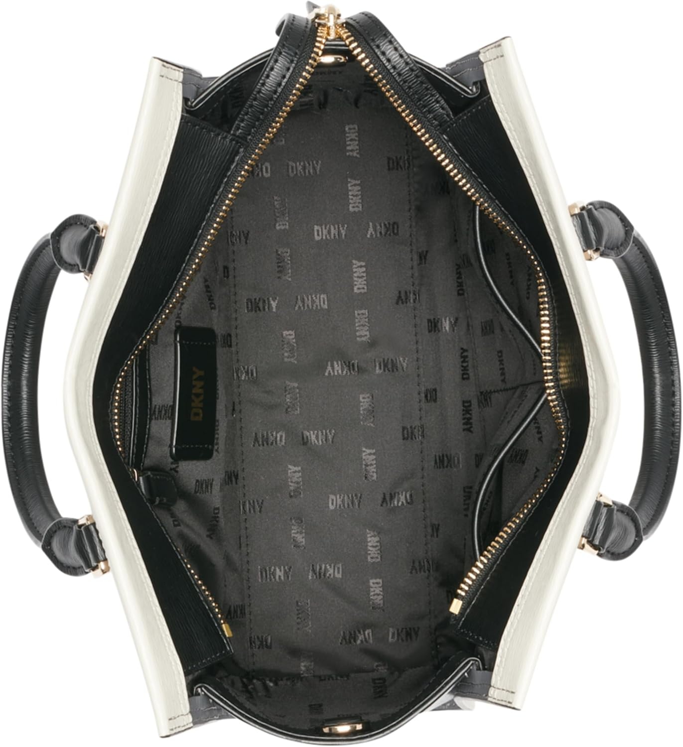 image:imageDKNY Womens Chelsea SatchelBlackCoalPebble