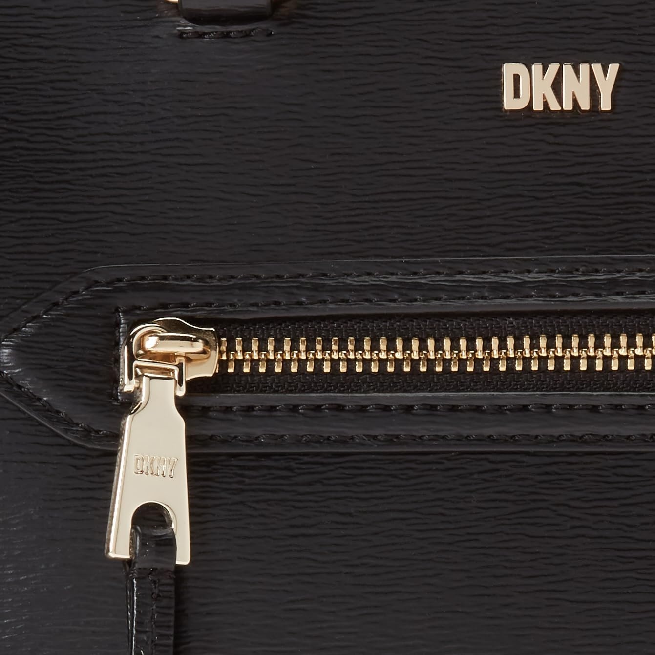image:imageDKNY Womens Chelsea SatchelBlackGold
