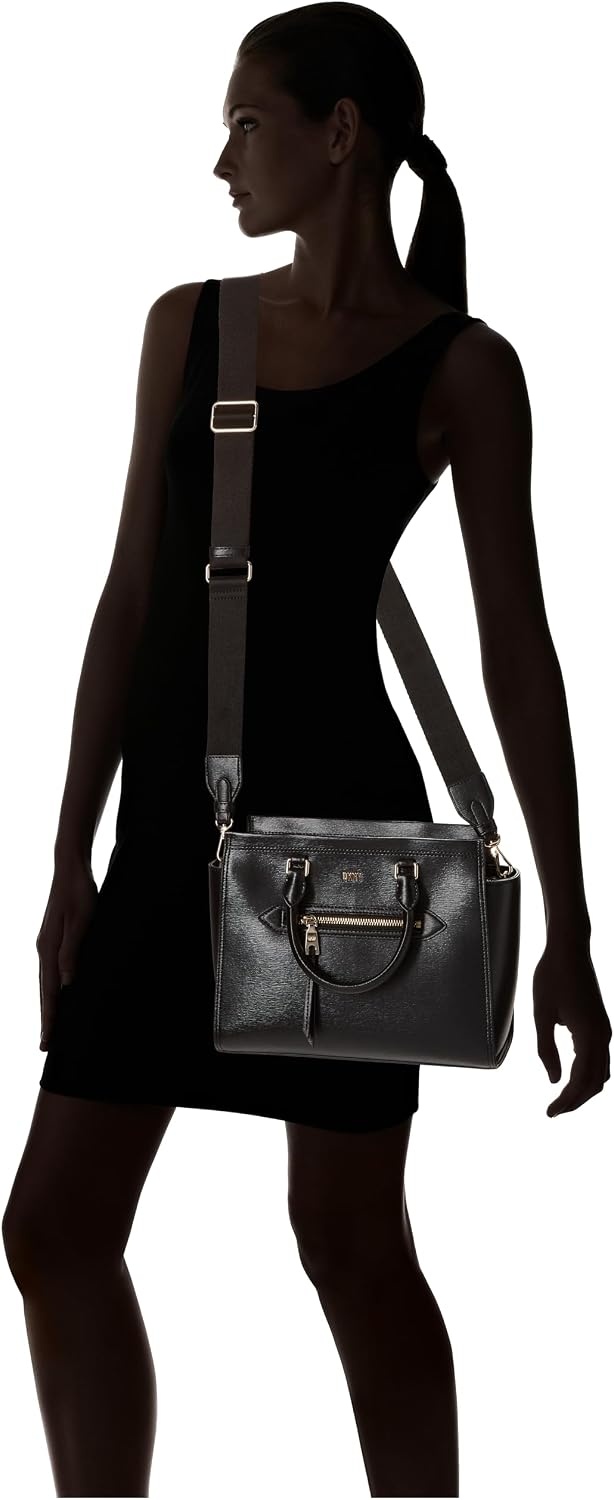 image:imageDKNY Womens Chelsea SatchelBlackGold