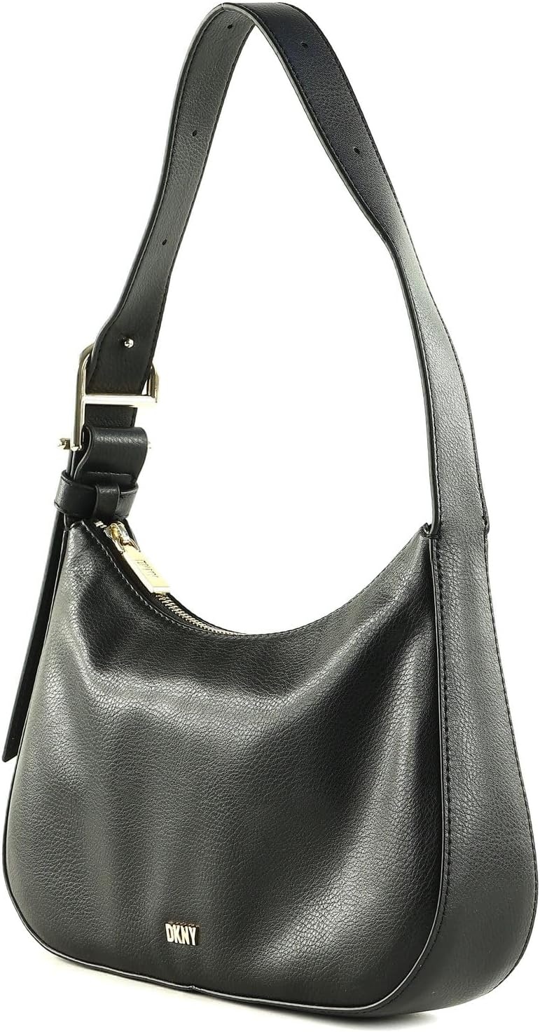 image:imageDKNY Womens Deena Shoulder BagBlackGold