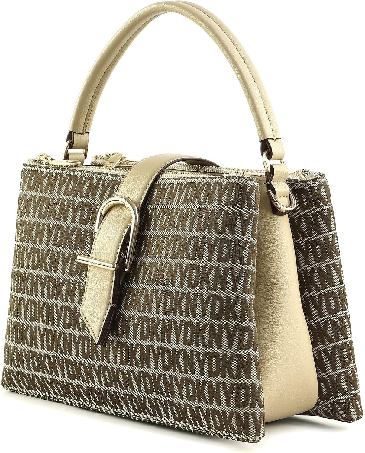 image:imageDKNY Womens Deena Top Handle Satchel ChinoLight Khaki One Size
