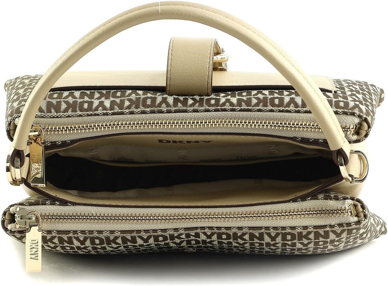 image:imageDKNY Womens Deena Top Handle Satchel ChinoLight Khaki One Size