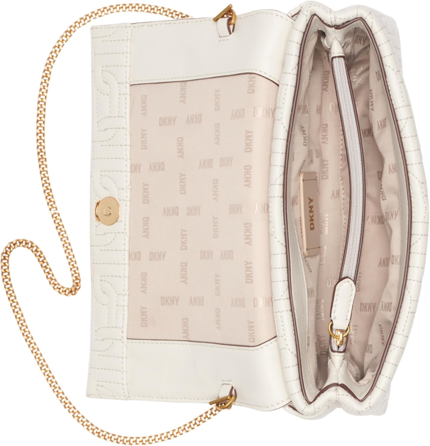 image:imageDKNY Womens Delanie ClutchPebble