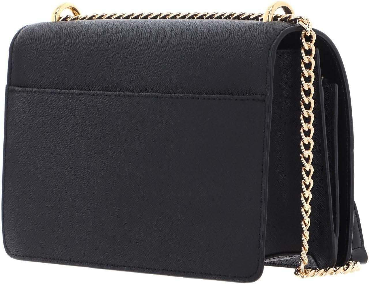 image:imageDKNY Womens Echo Chain CrossbodyBlackGold