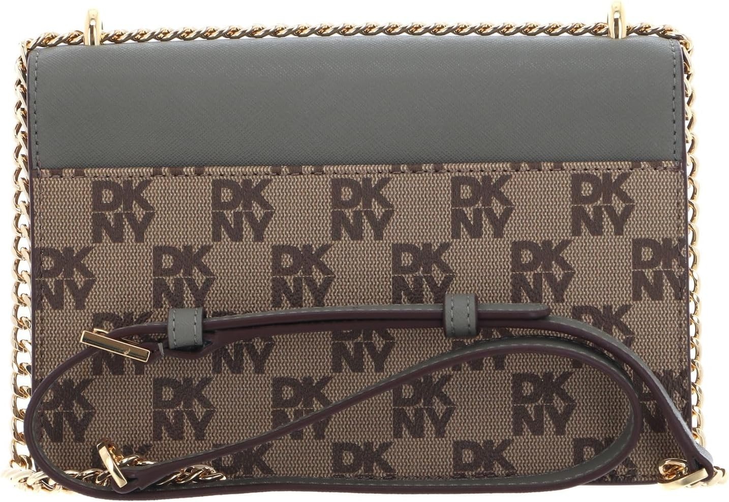 image:imageDKNY Womens Echo Chain CrossbodyChinoOlive