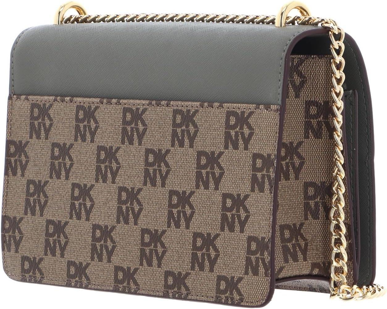 image:imageDKNY Womens Echo Chain CrossbodyChinoOlive