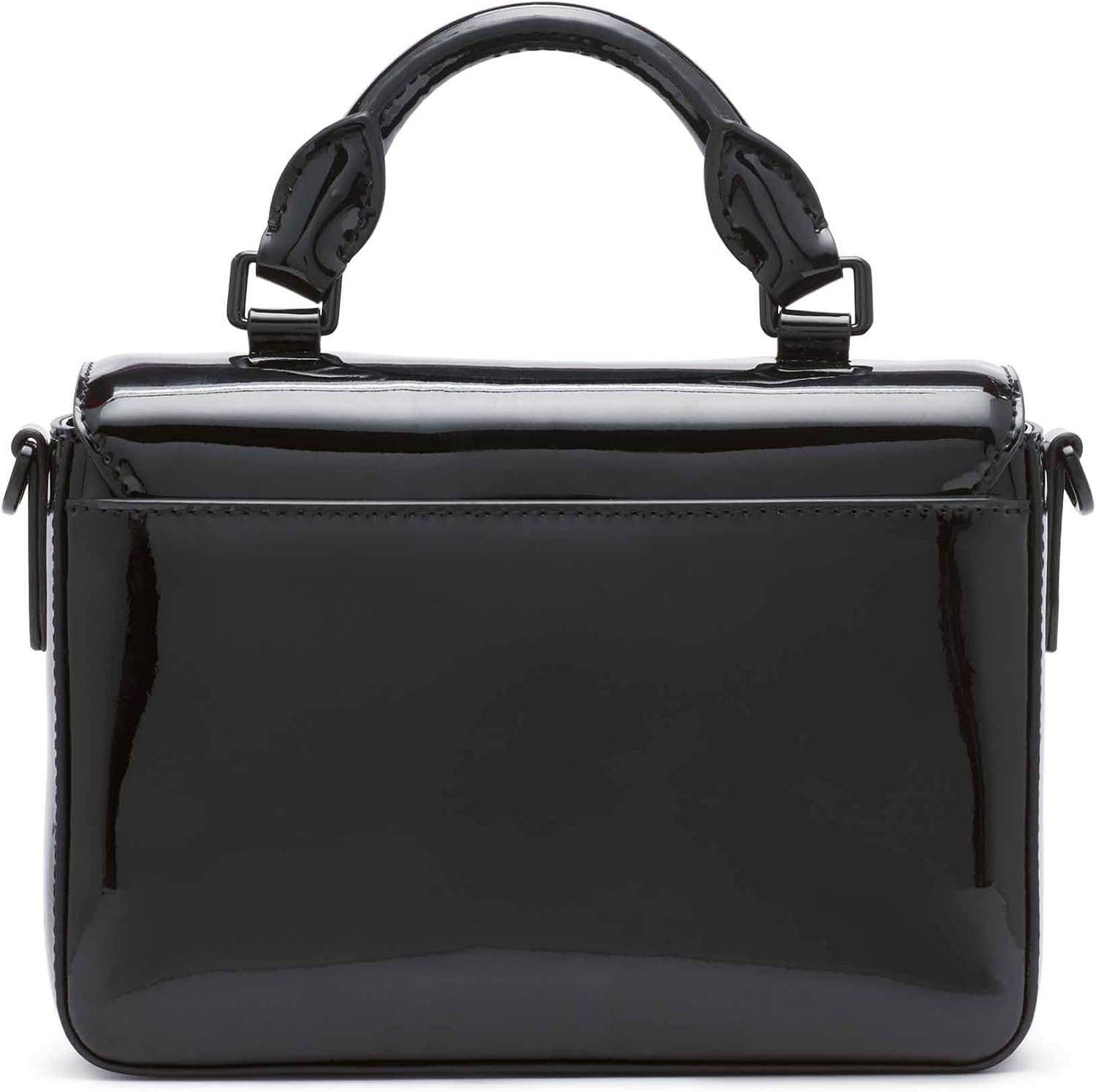 image:imageDKNY Womens Elissa Mini Satchel With Logo CharmBlackBlack