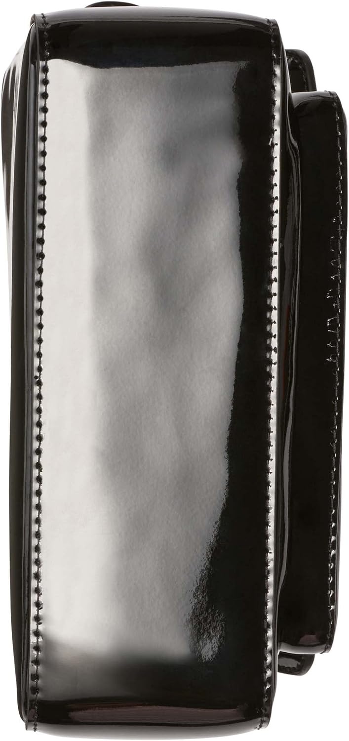 image:imageDKNY Womens Elissa Mini Satchel With Logo CharmBlackBlack