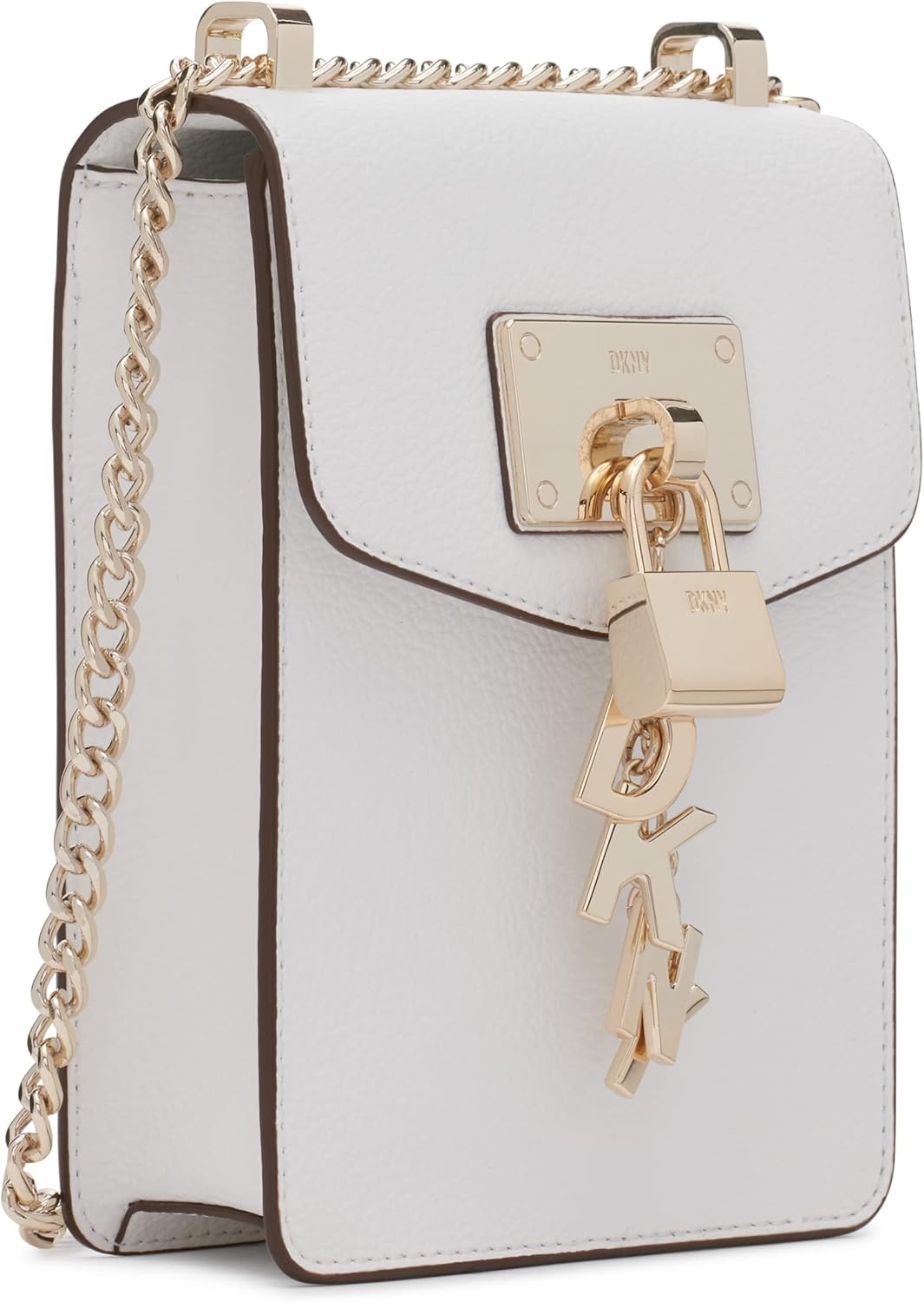 image:imageDKNY Womens Elissa Phone CrossbodyOptic White Legacy