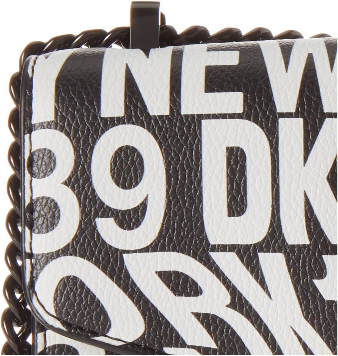 image:imageDKNY Womens Elissa Small Shoulder Bag with Logo CharmBlack Multi Legacy