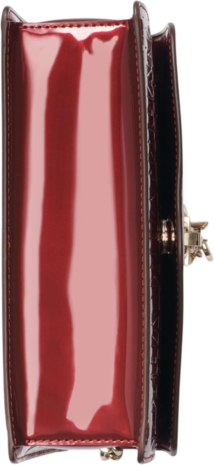 image:imageDKNY Womens Elissa Small Shoulder Bag with Logo CharmScarlet Legacy