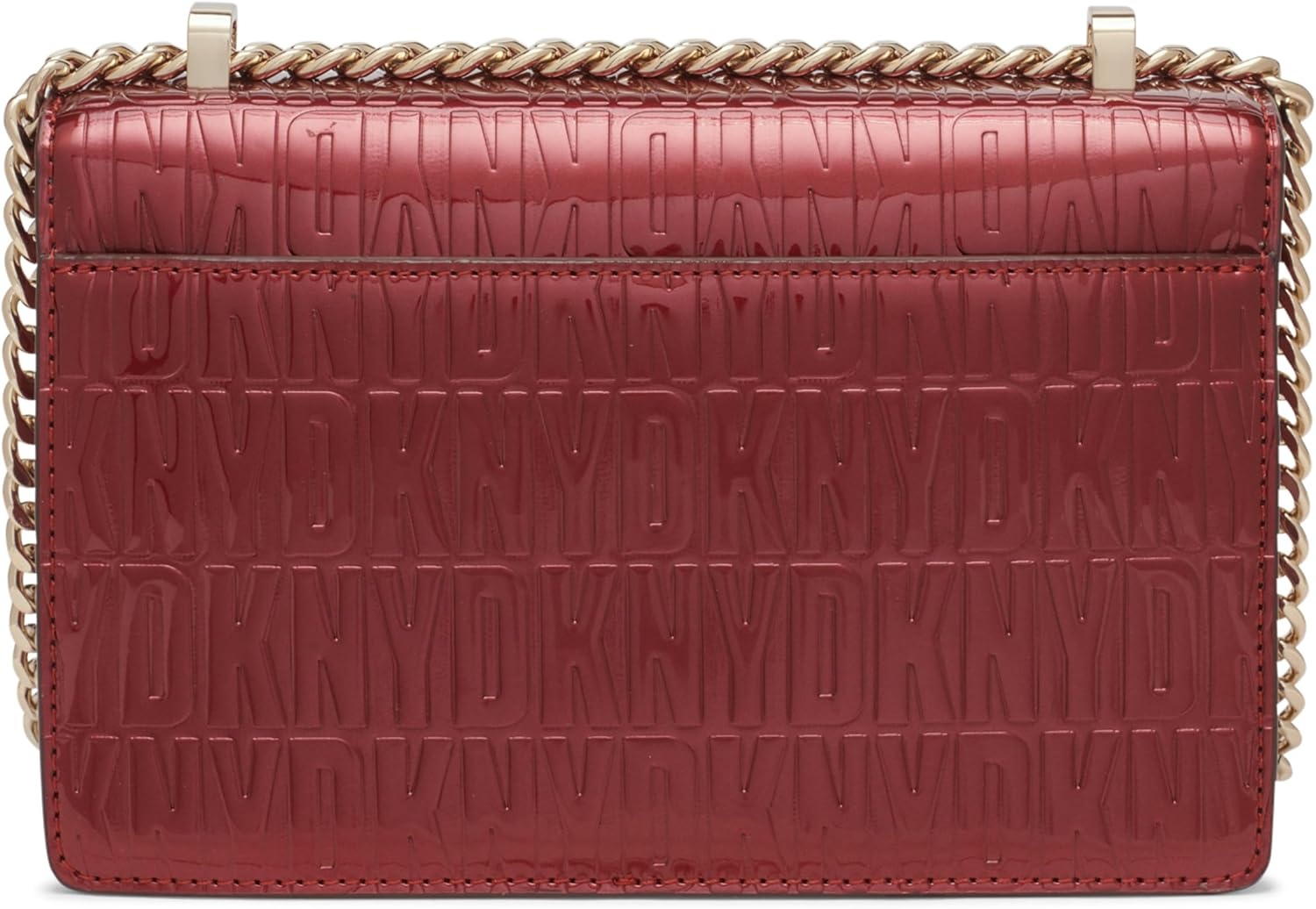 image:imageDKNY Womens Elissa Small Shoulder Bag with Logo CharmScarlet Legacy