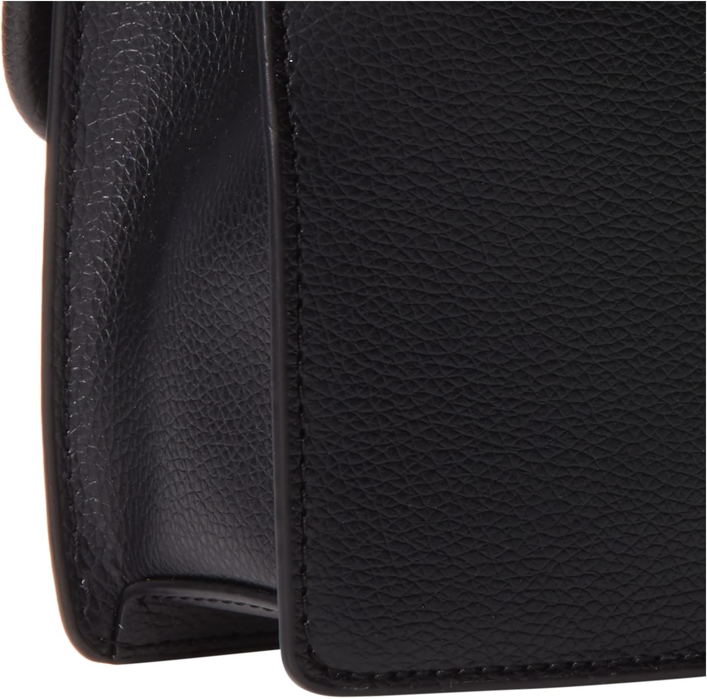 image:imageDKNY Womens Elissa Small Shoulder Bag with Logo CharmZebraBlack