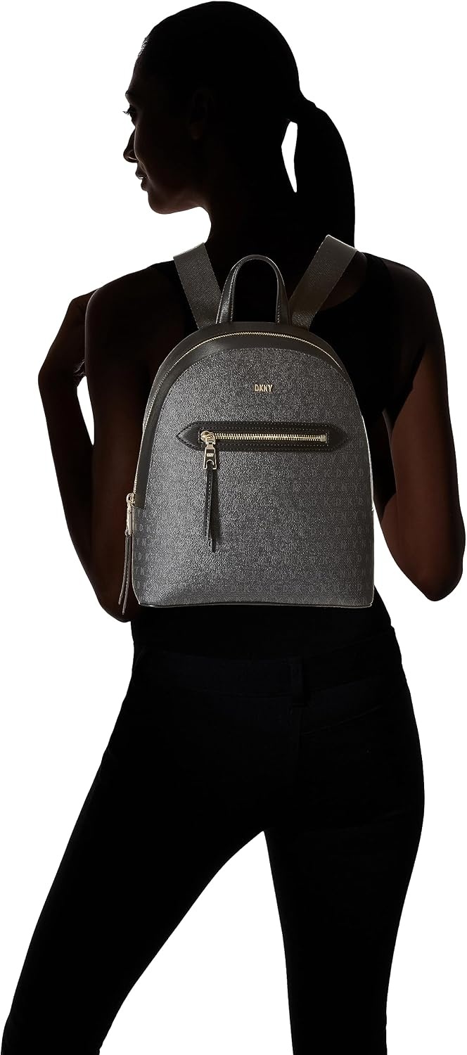 image:imageDKNY Womens Handbags BackpackBLKGOLDlargeBk Logobk