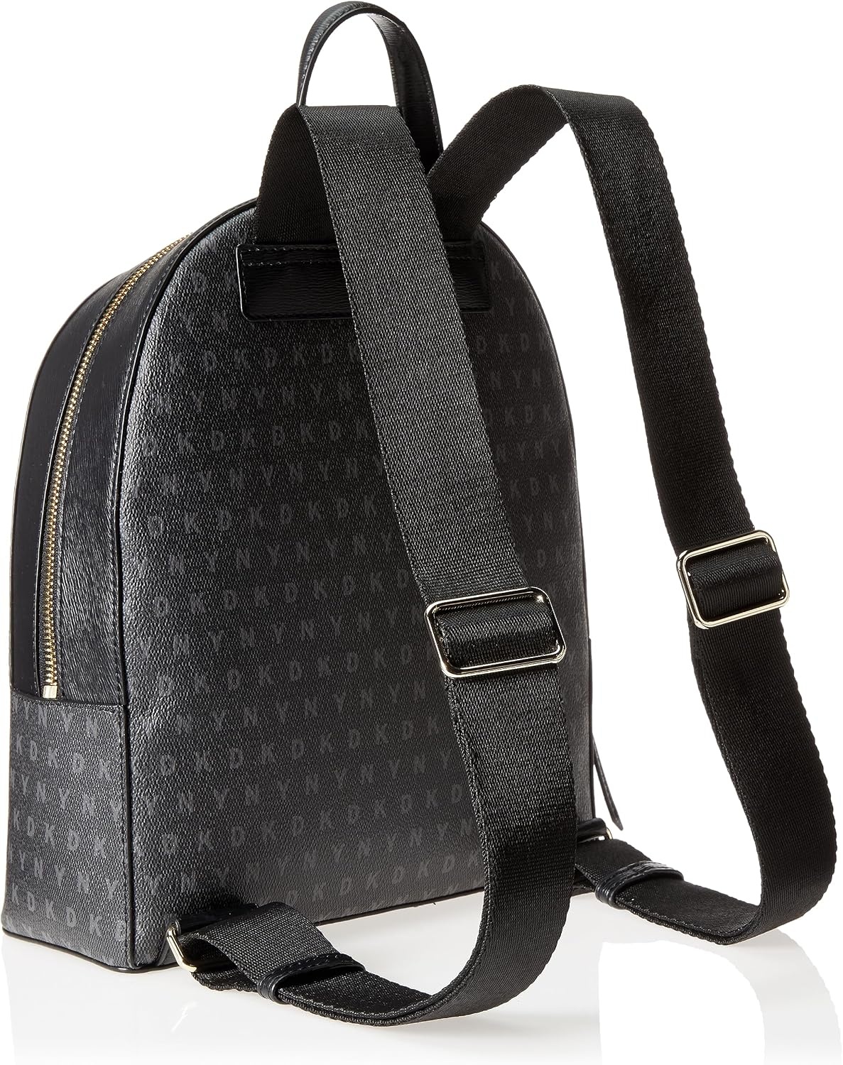 image:imageDKNY Womens Handbags BackpackBLKGOLDlargeBk Logobk