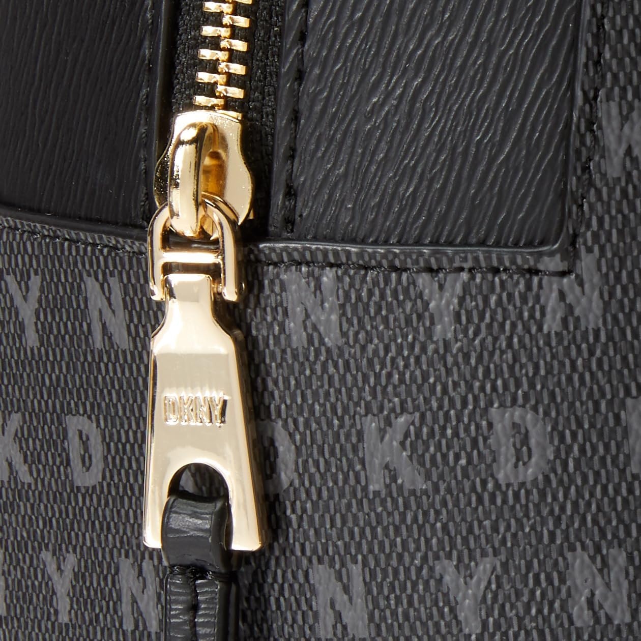 image:imageDKNY Womens Handbags BackpackBLKGOLDlargeBk Logobk