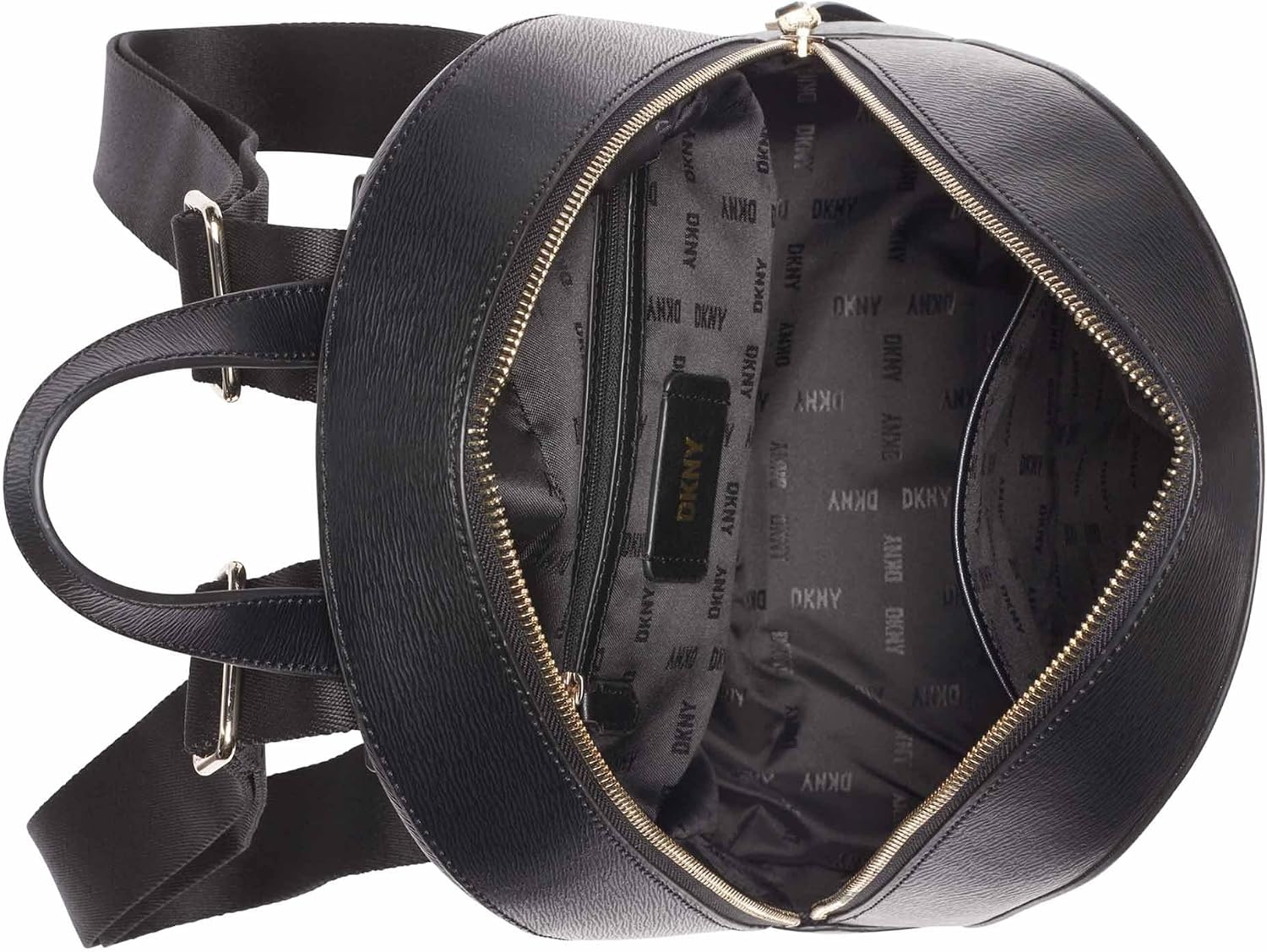 image:imageDKNY Womens Handbags BackpackBLKGOLDlargeBlkGold