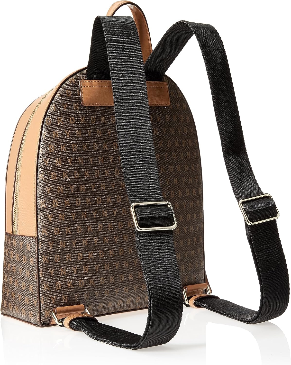 image:imageDKNY Womens Handbags BackpackBLKGOLDlargeMochaCashew