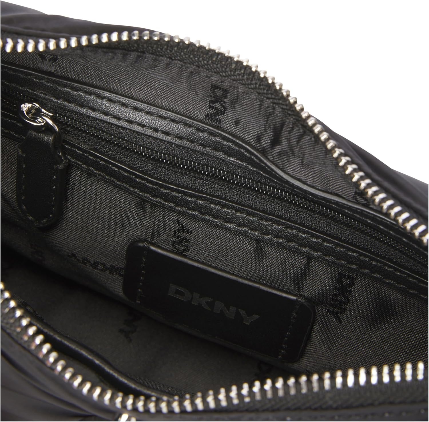 image:imageDKNY Womens Harper Chain CrossbodyBlackSilver