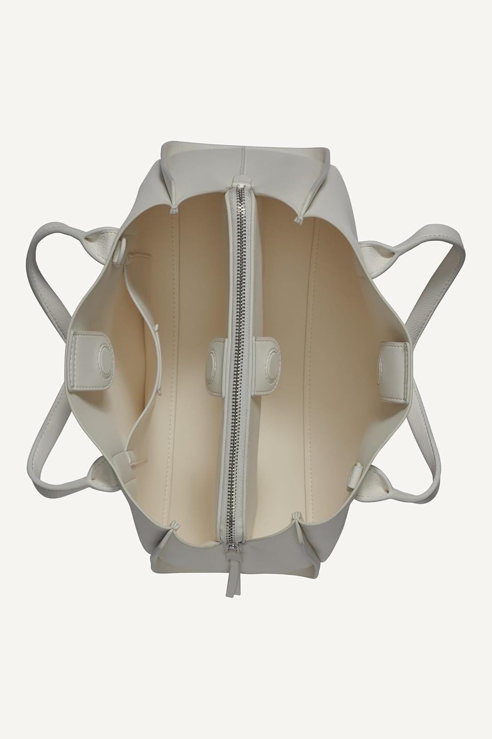 image:imageDKNY Womens Josie Satchel Bag With Adjustable StrapMarshmallow
