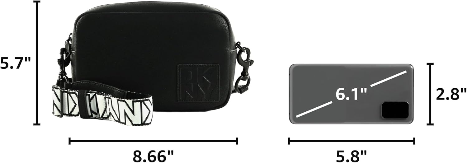 image:imageDKNY Womens Kenza Camera CrossbodyBlackBlack
