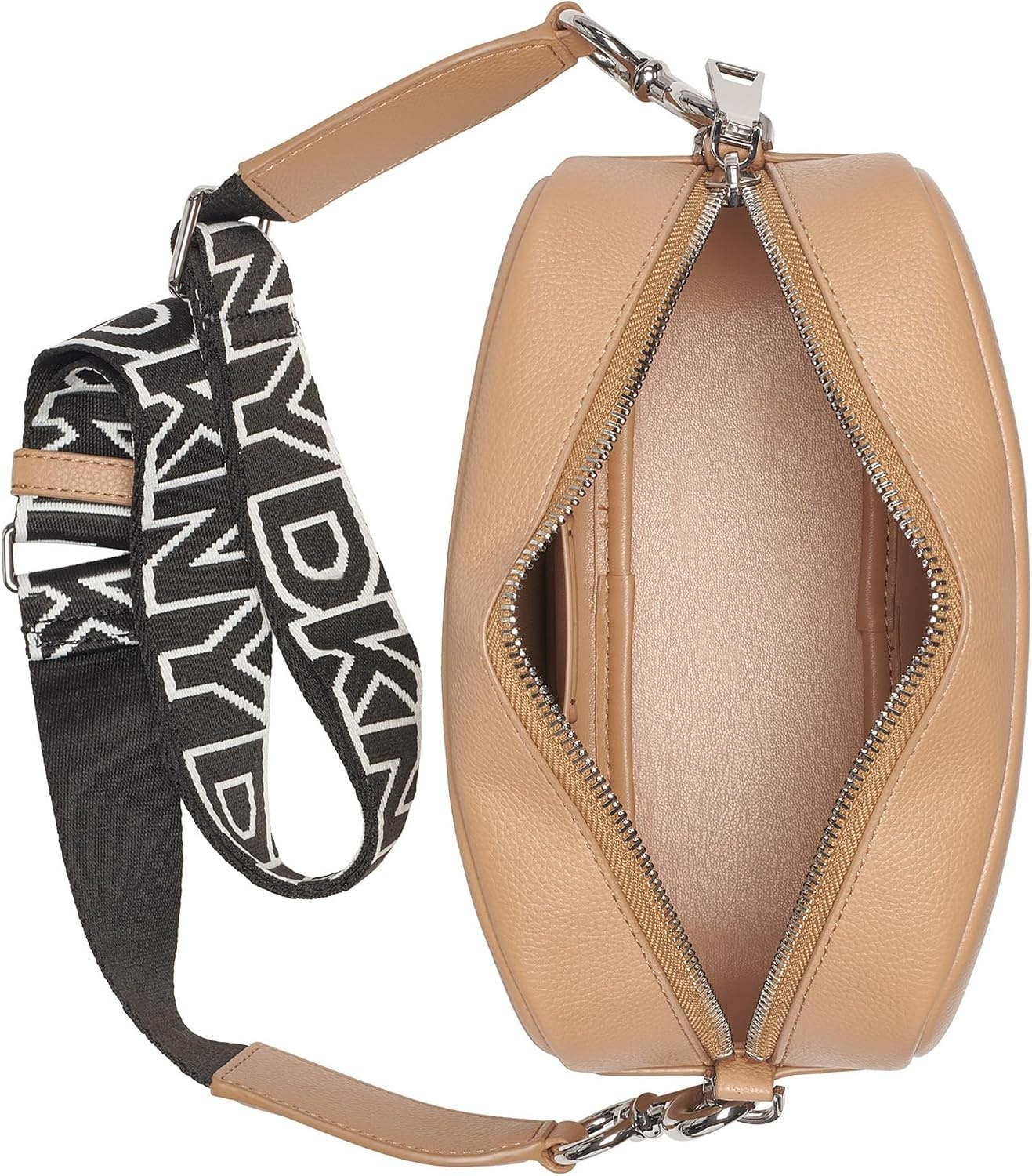 image:imageDKNY Womens Kenza Camera CrossbodyCappuccino