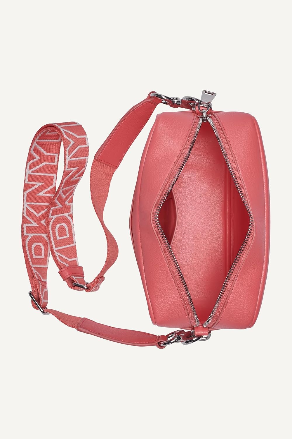 image:imageDKNY Womens Kenza Camera CrossbodyCoral Crush