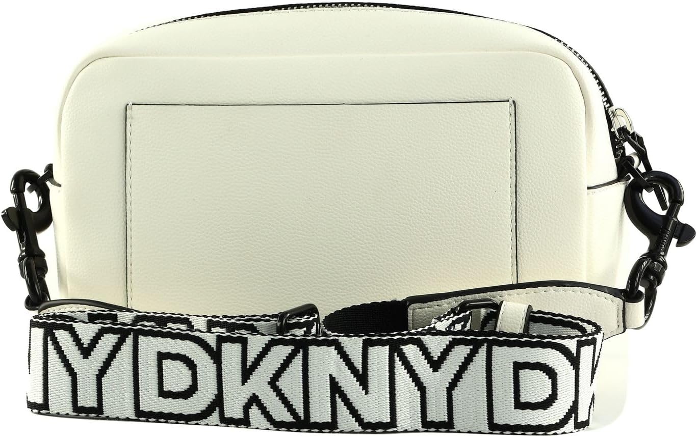 image:imageDKNY Womens Kenza Camera CrossbodyOptic WhiteBlack