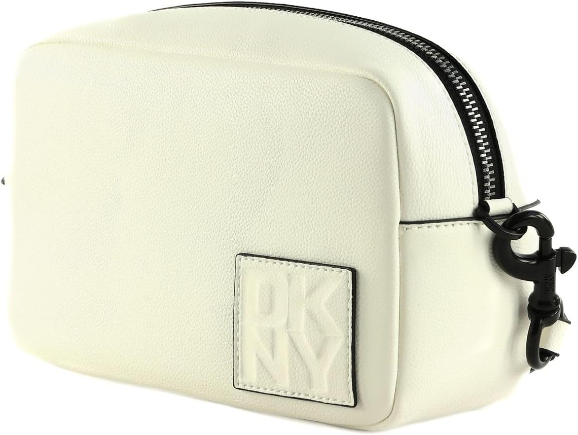 image:imageDKNY Womens Kenza Camera CrossbodyOptic WhiteBlack