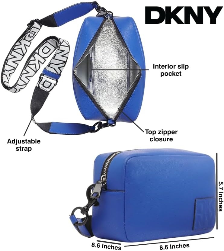 image:imageDKNY Womens Kenza Camera CrossbodySapphire
