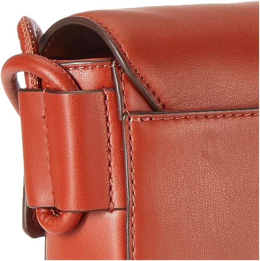 image:imageDKNY Womens Kiera CrossbodyBrick Red