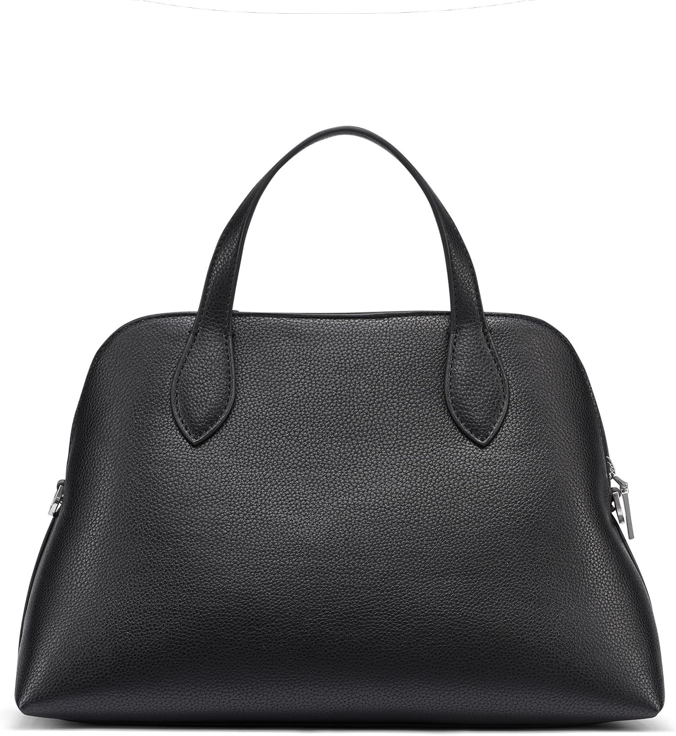 image:imageDKNY Womens Lilah Small Satchel Crossbody With ScarfBlackSilver