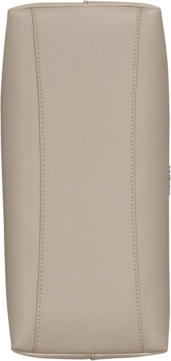 image:imageDKNY Womens Lilah Small Satchel Crossbody With ScarfLight Taupe
