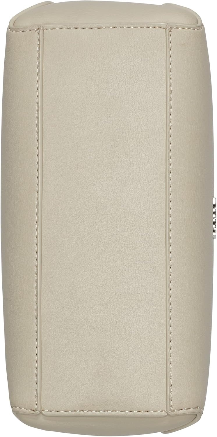 image:imageDKNY Womens Louisa Small Satchel Bag With Adjustable Straps and Logo TagLight Taupe Combo